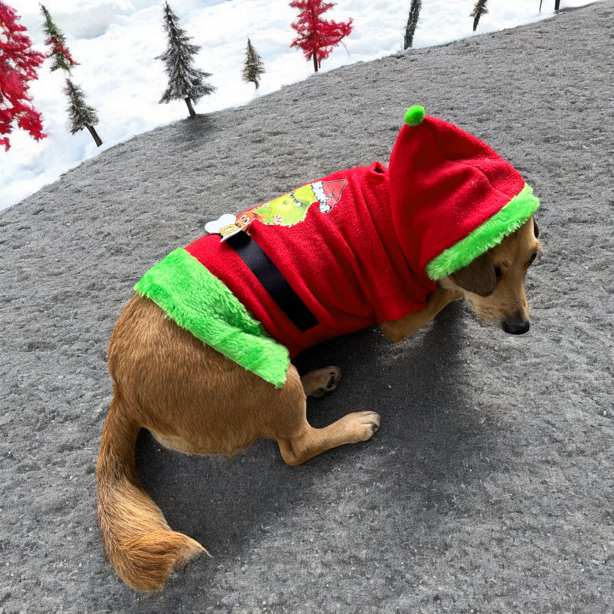 Traje El Grinch para Mascotas